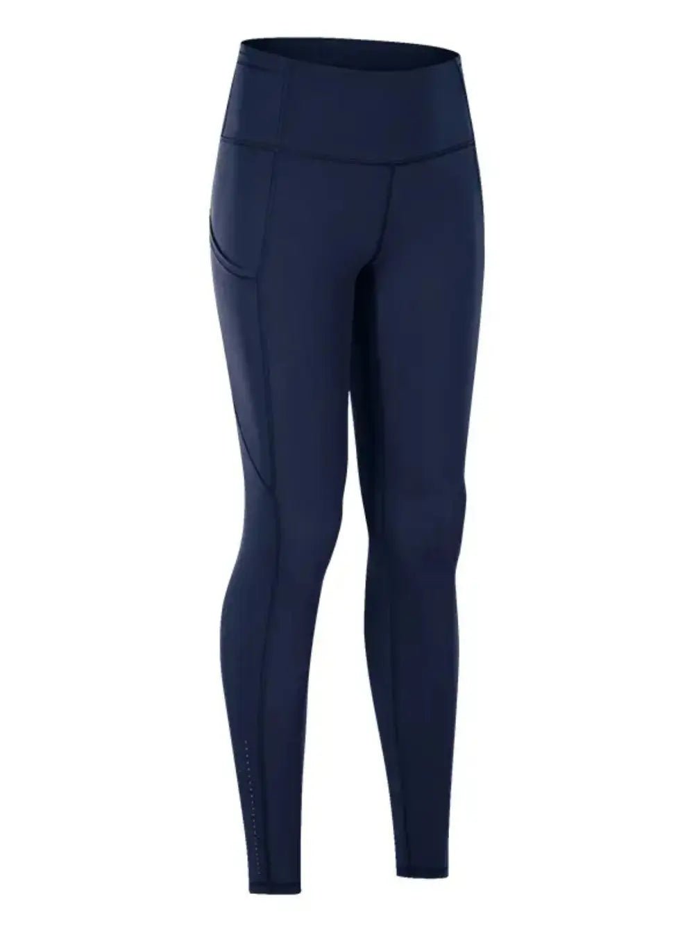 Wide Waistband Full-Length Sports Leggings with Pockets - Nikki &amp; Co. Boutique