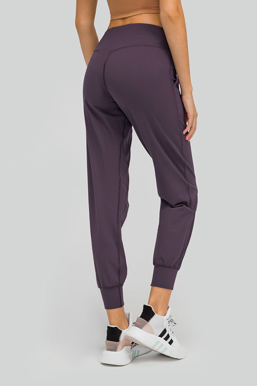 Millennia Wide Waistband Slant Pocket Pants - Nikki and Co Boutique