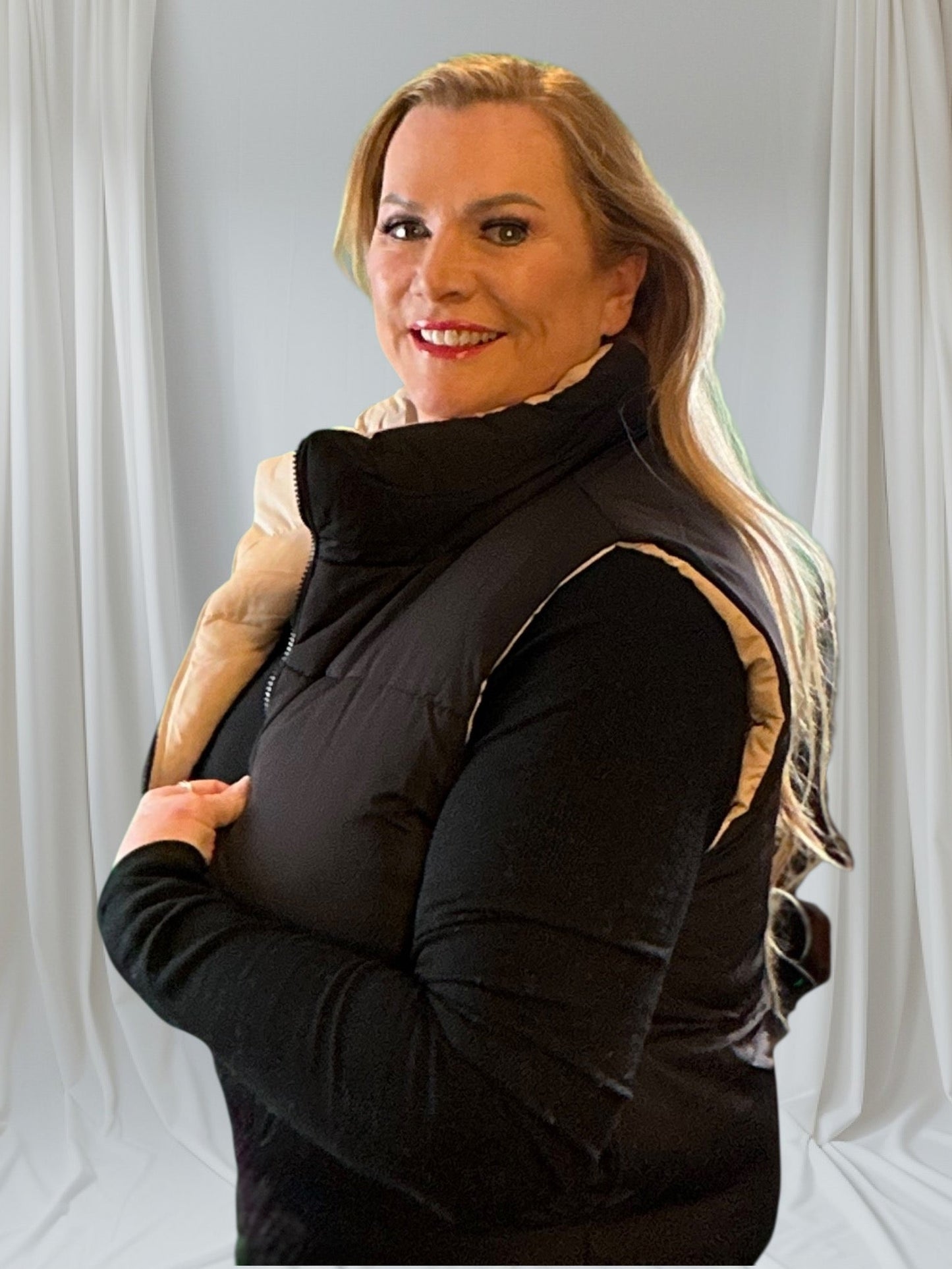 Reversible Vests (NP) - 4 Options - Nikki and Co Boutique