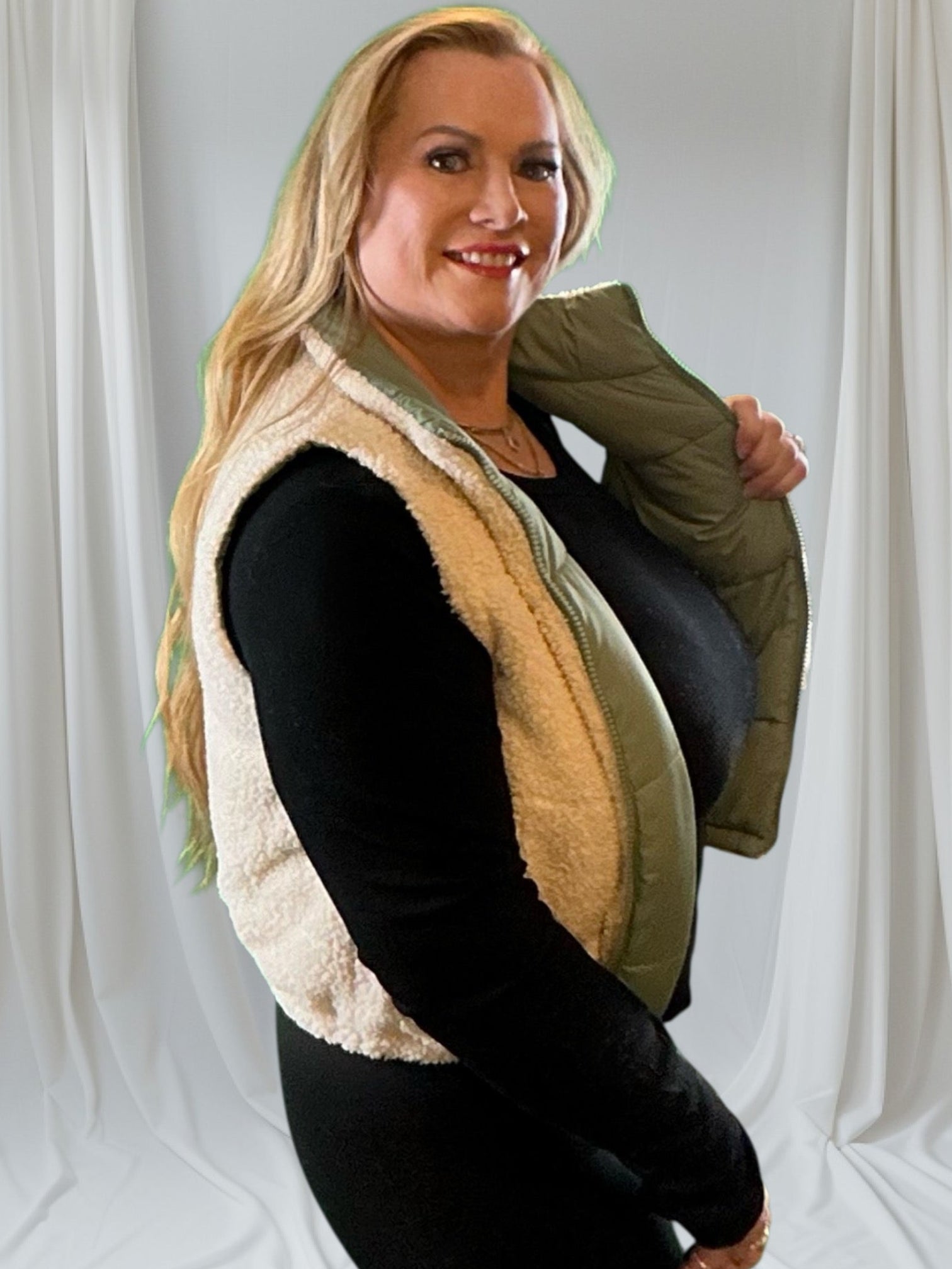 Reversible Vests (NP) - 4 Options - Nikki and Co Boutique