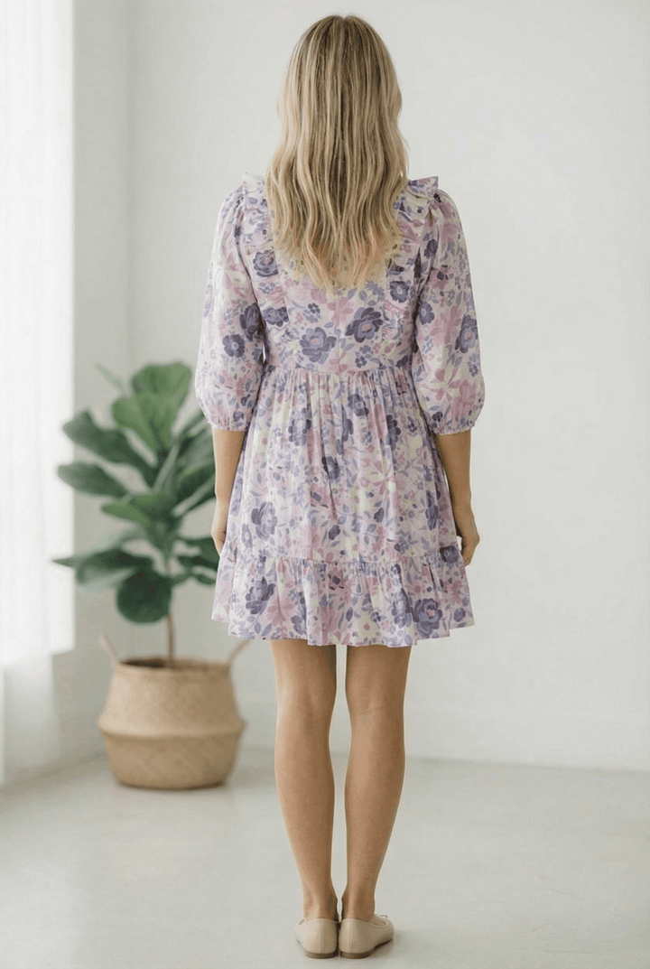 The Sweet Serenade Floral Dress - Nikki &amp; Co. Boutique