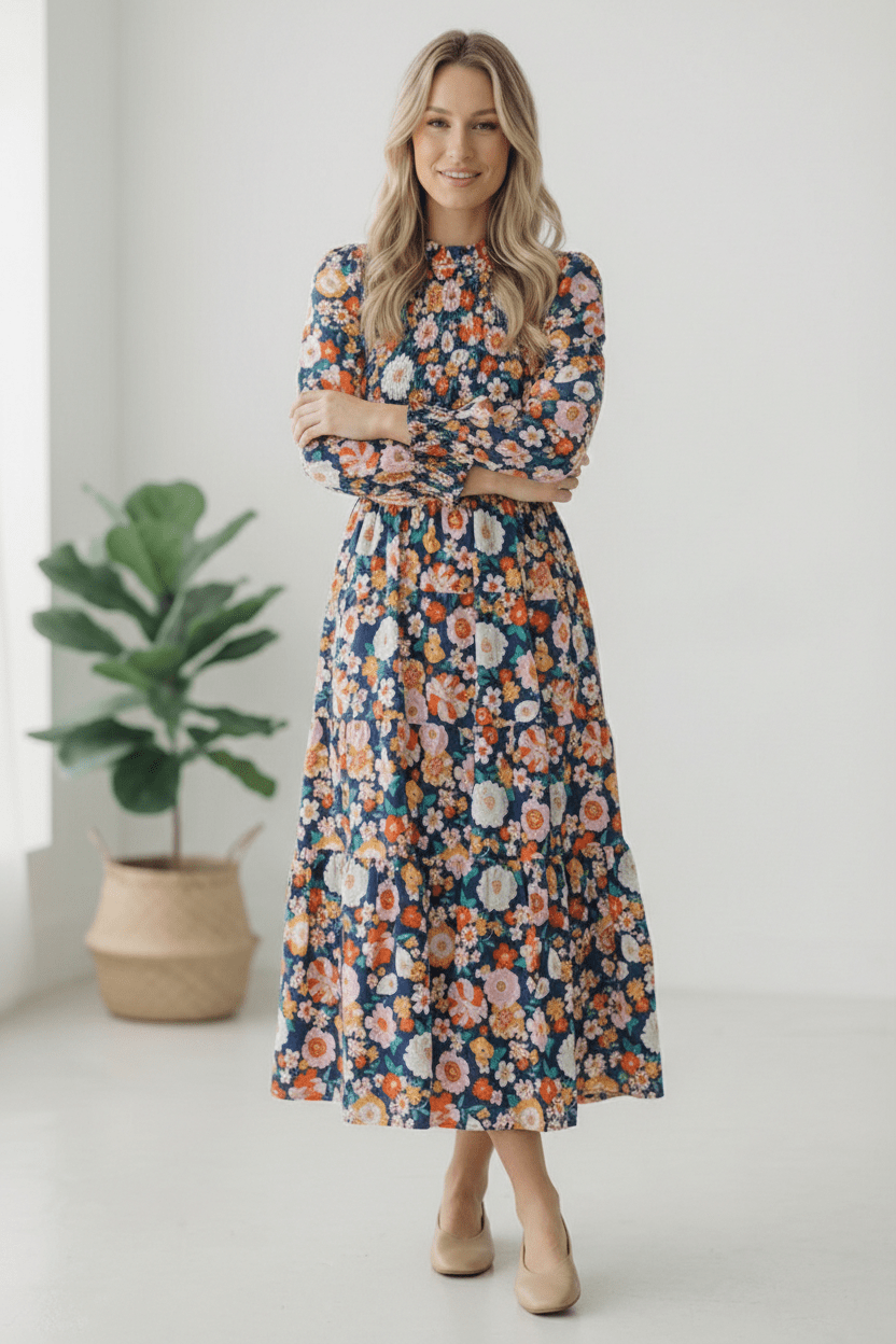 The Perfect Bouquet Tiered Dress | Nikki &amp; Co. Boutique