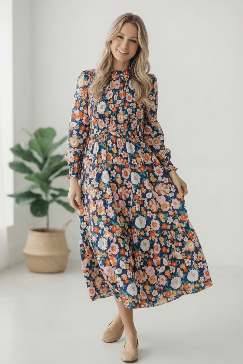 The Perfect Bouquet Tiered Dress | Nikki &amp; Co. Boutique