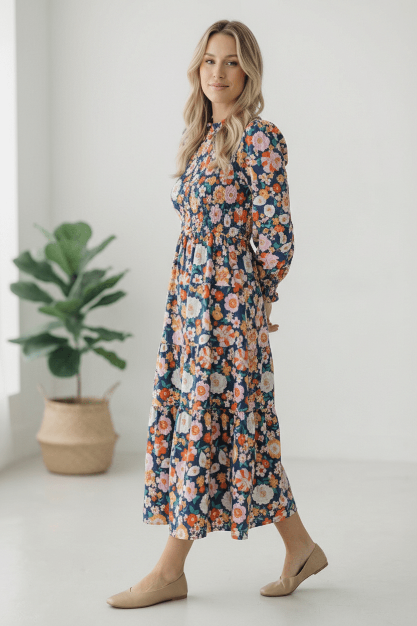 The Perfect Bouquet Tiered Dress | Nikki &amp; Co. Boutique