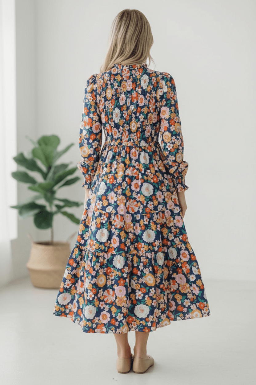 The Perfect Bouquet Tiered Dress | Nikki &amp; Co. Boutique