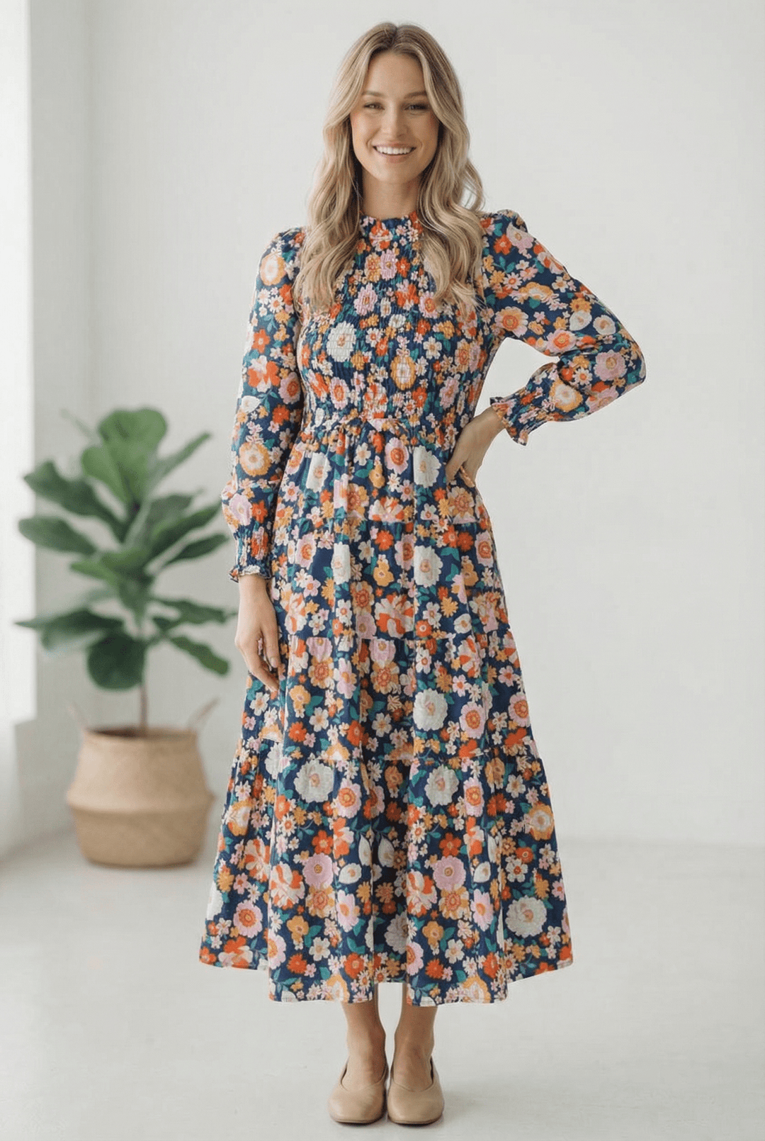 The Perfect Bouquet Tiered Dress | Nikki &amp; Co. Boutique