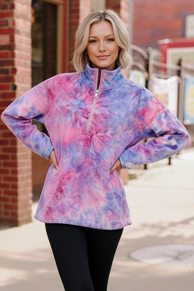 Pastel Skies Fleece Pullover | Nikki &amp; Co. Boutique