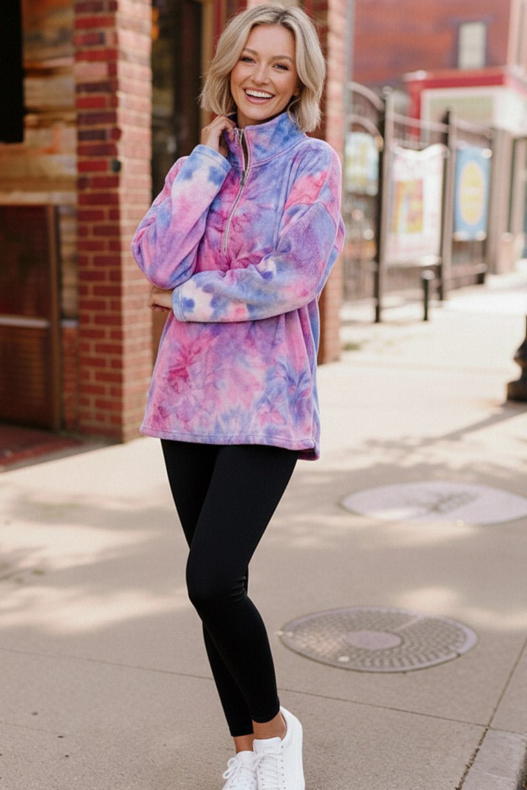Pastel Skies Fleece Pullover | Nikki &amp; Co. Boutique