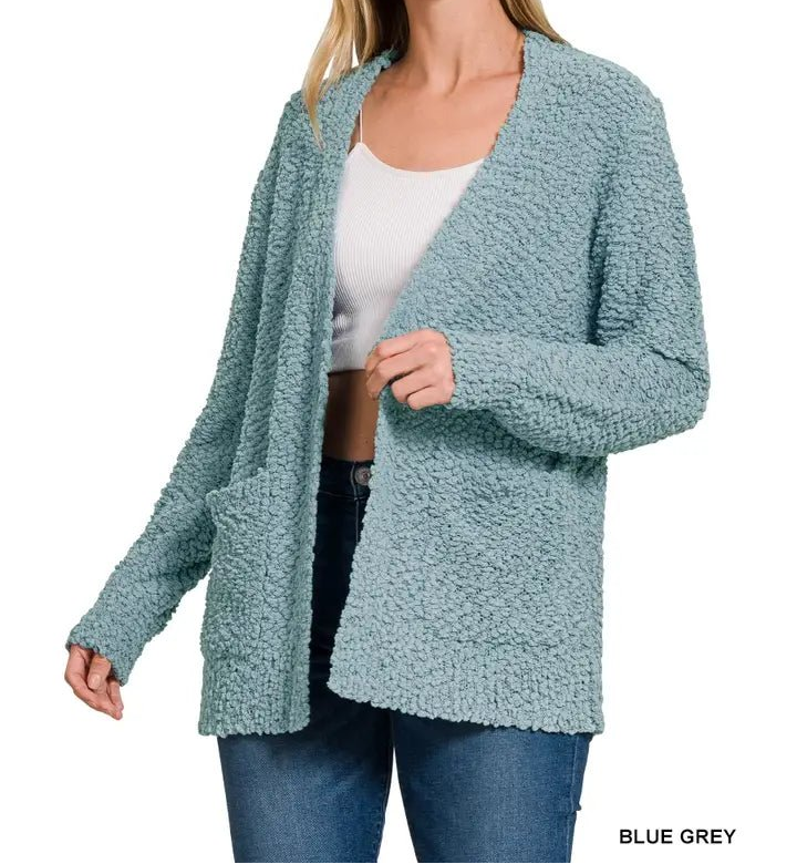 Zenana - (NP) - Cardigan with Pockets, 11 colors! | Nikki &amp; Co. Boutique