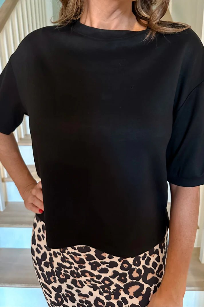 Casual Upgrade Half Sleeve Luxe Tops (NP) -3 Colors! (Copy) | Nikki &amp; Co. Boutique
