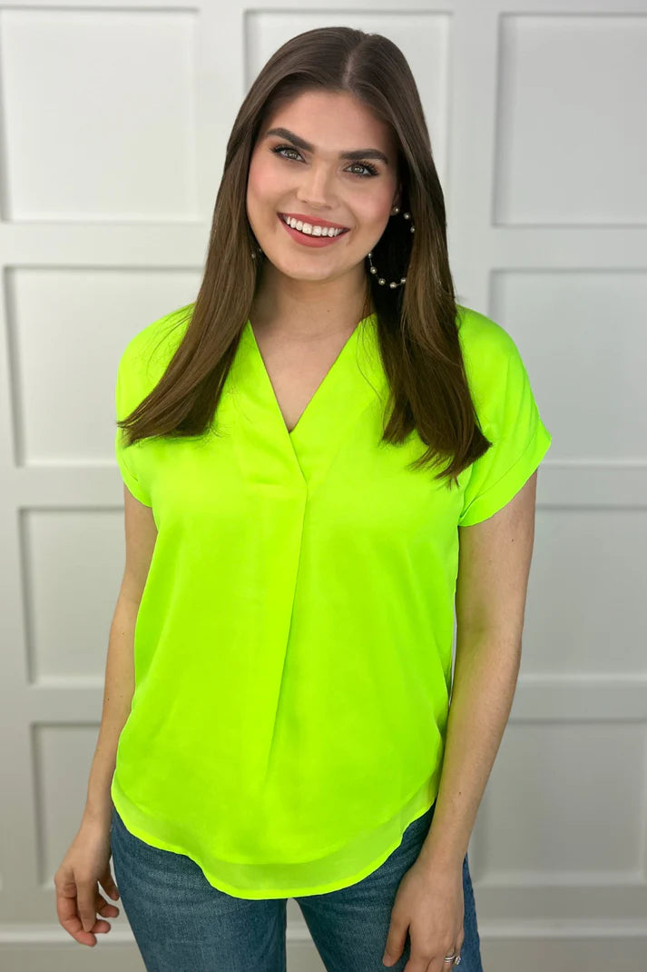 Whitney Woven Blouse (NP) - 5 Colors!