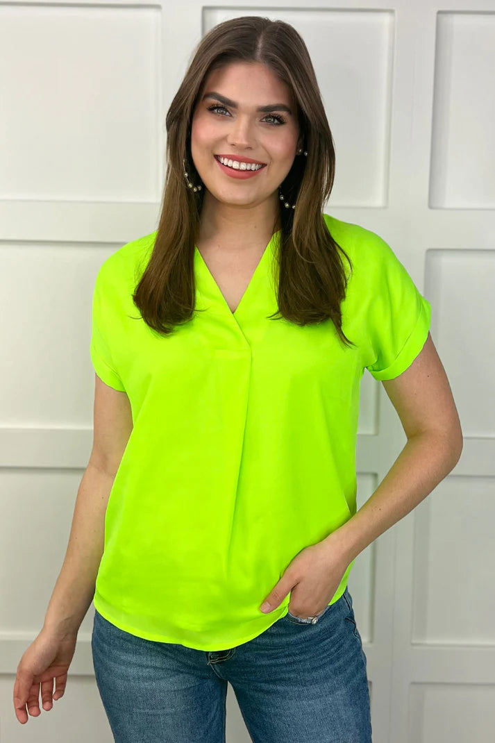 Whitney Woven Blouse (NP) - 5 Colors!