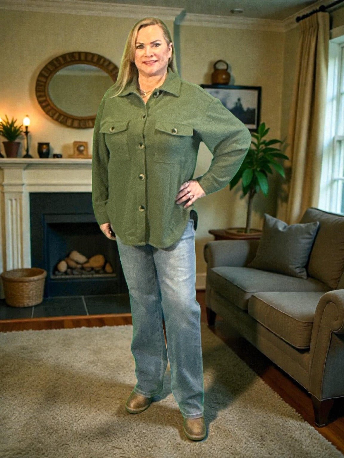 Over the Top! (NP) - Loveable Layers - Button Up Shirts - 7 Options - Nikki and Co Boutique