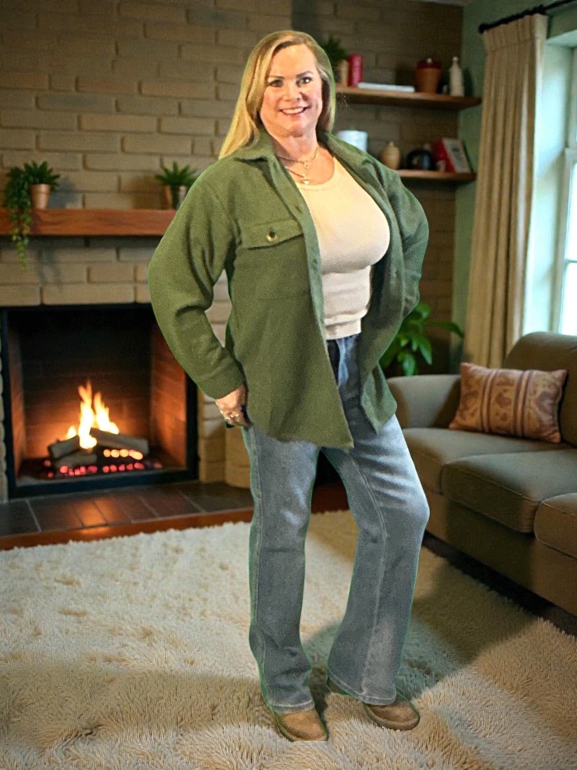 Over the Top! (NP) - Loveable Layers - Button Up Shirts - 7 Options - Nikki and Co Boutique