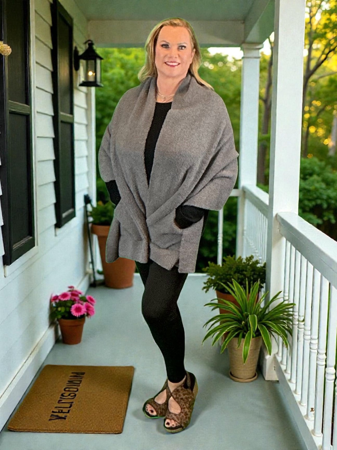 You Shawl Wrap Yourself in Softness and Style (NP) - Cozy Shawls | Nikki &amp; Co. Boutique