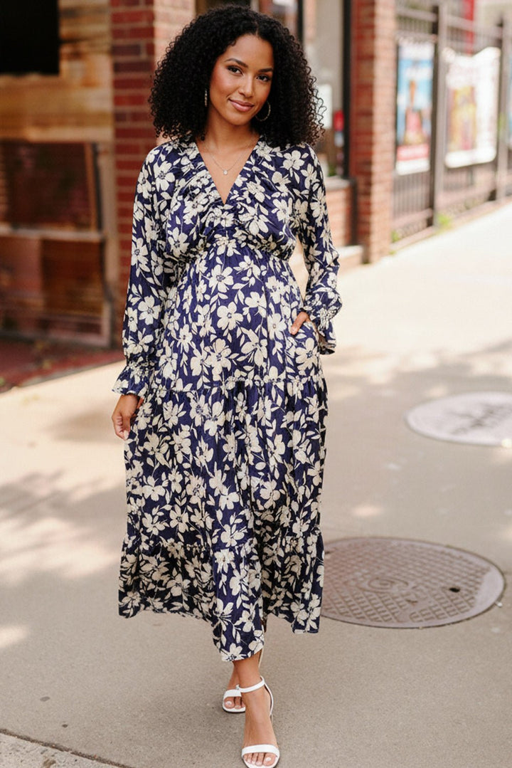 Blue Orchid Romance Maxi | Nikki &amp; Co. Boutique