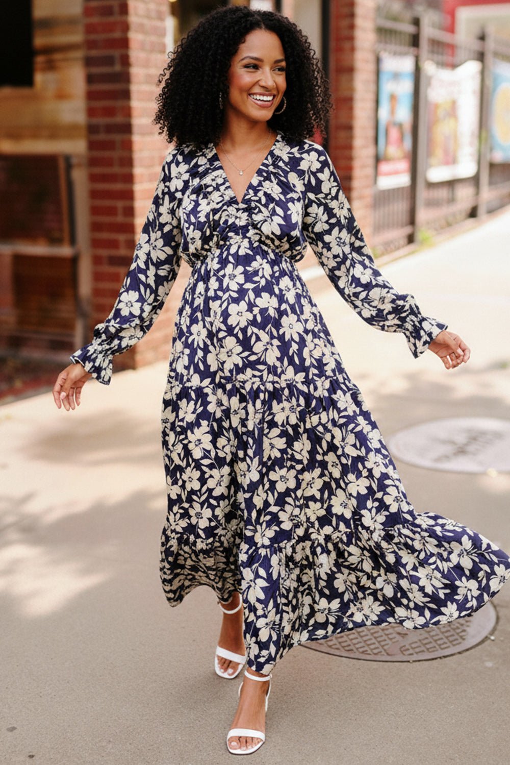 Blue Orchid Romance Maxi | Nikki &amp; Co. Boutique
