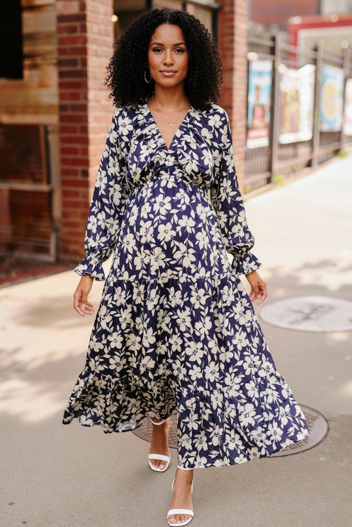 Blue Orchid Romance Maxi | Nikki &amp; Co. Boutique