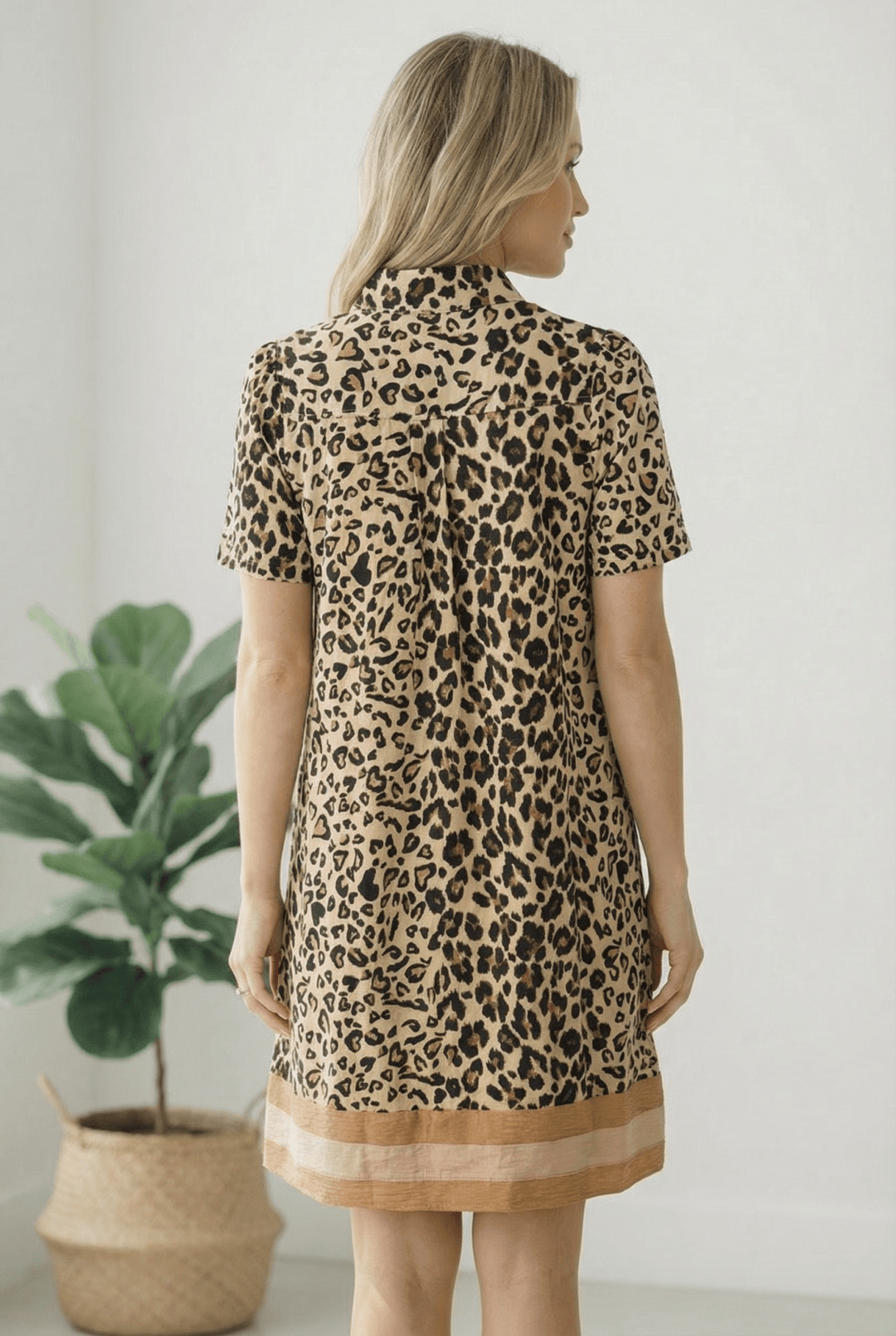 Sweeter Than Honey Banded Leopard Dress | Nikki &amp; Co. Boutique