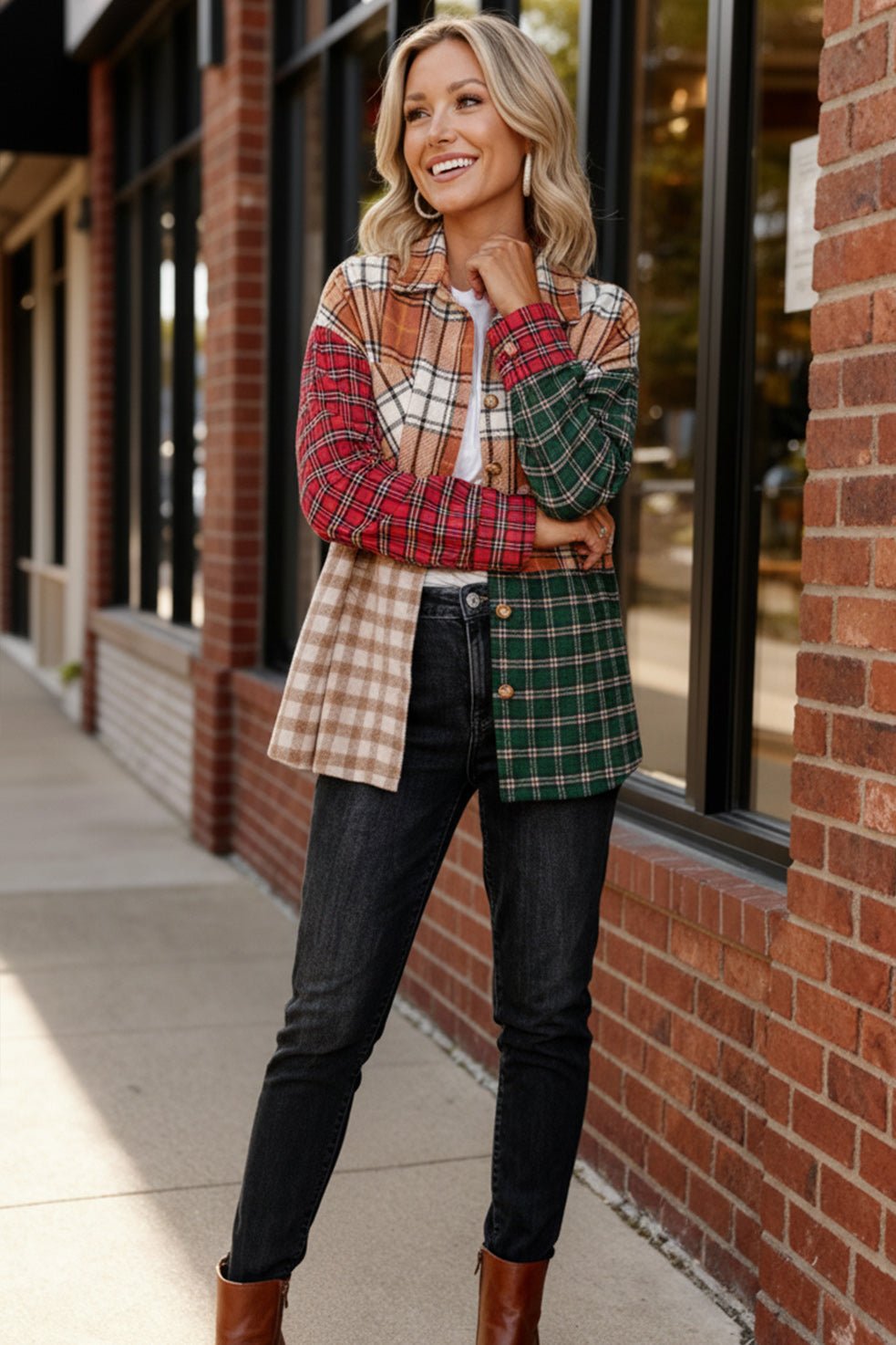 The Patchwork Party Shacket | Nikki &amp; Co. Boutique