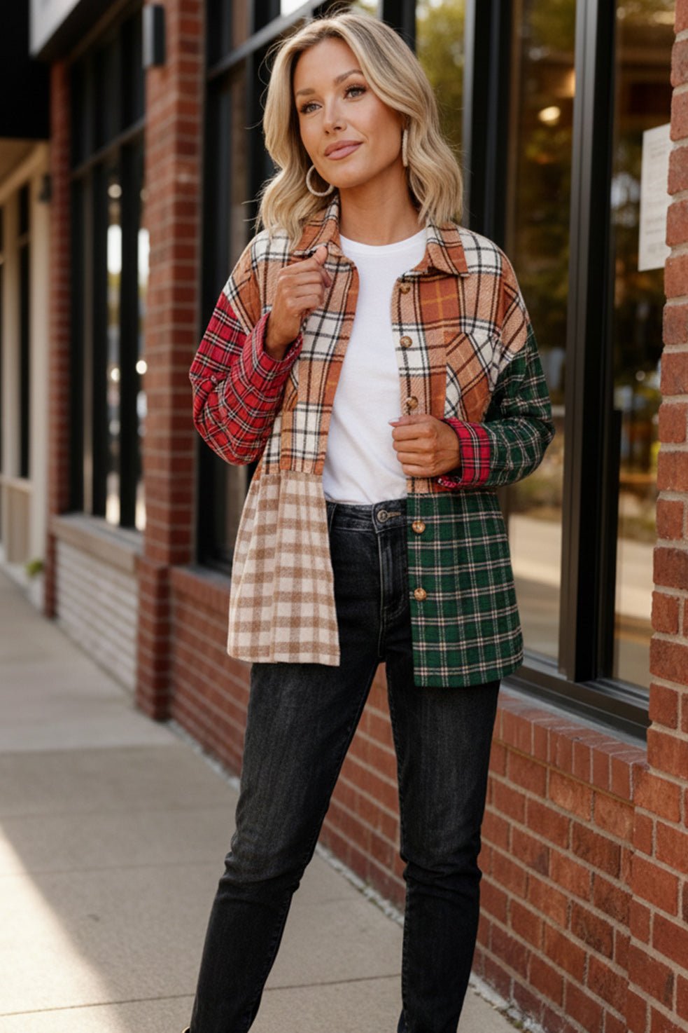 The Patchwork Party Shacket | Nikki &amp; Co. Boutique