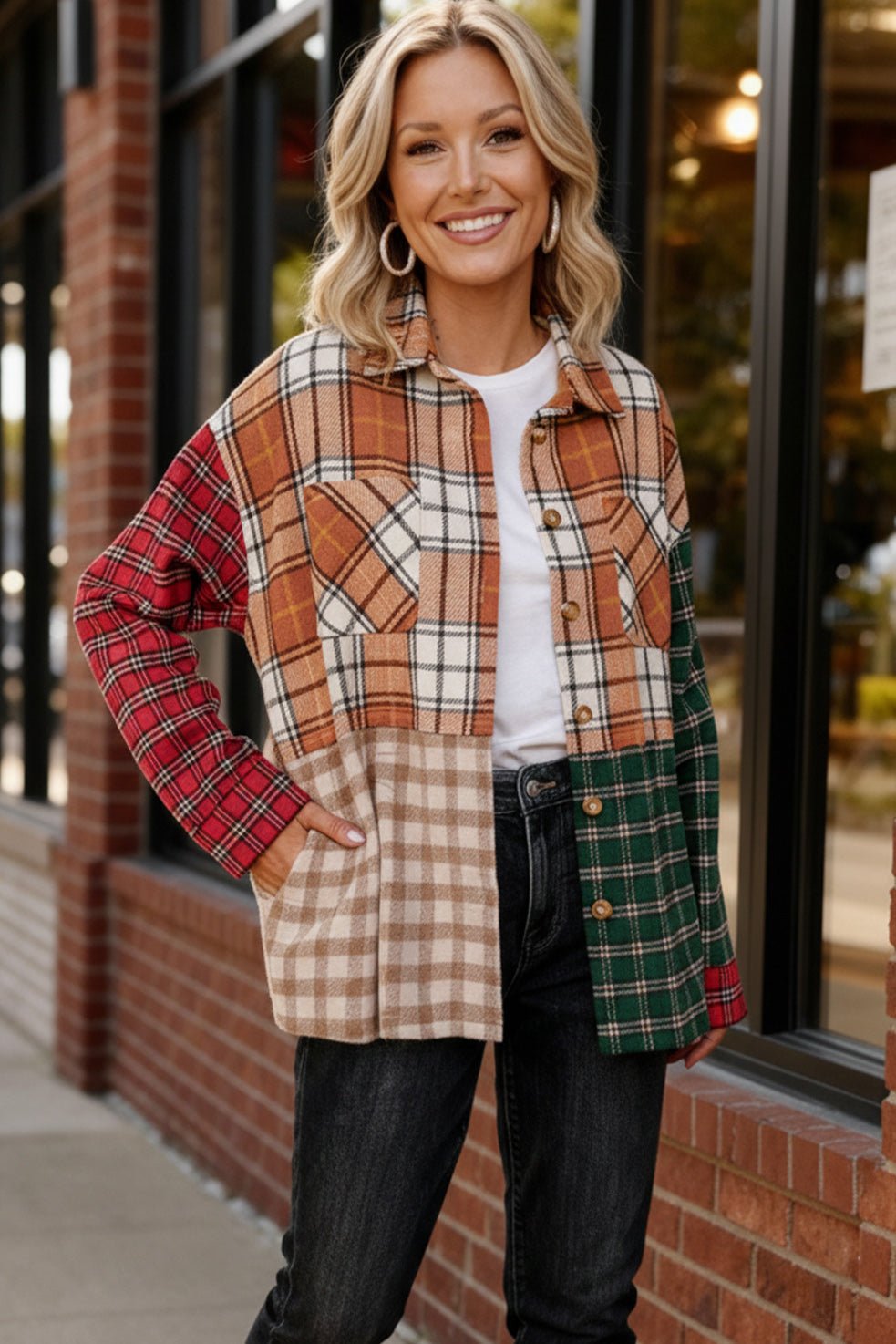 The Patchwork Party Shacket | Nikki &amp; Co. Boutique