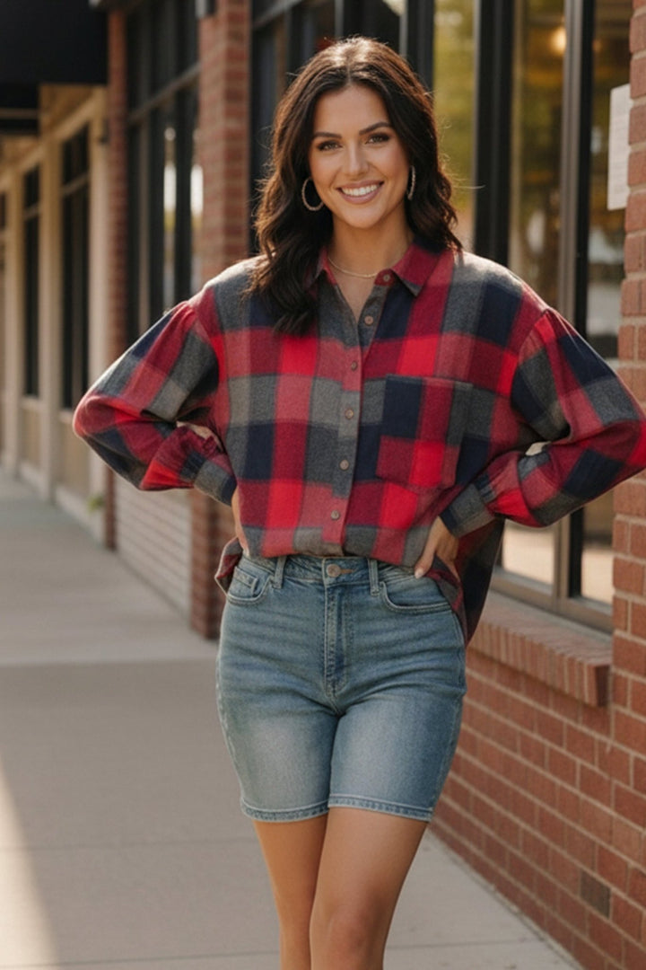 Lumberjack Love Flannel Button Down | Nikki &amp; Co. Boutique