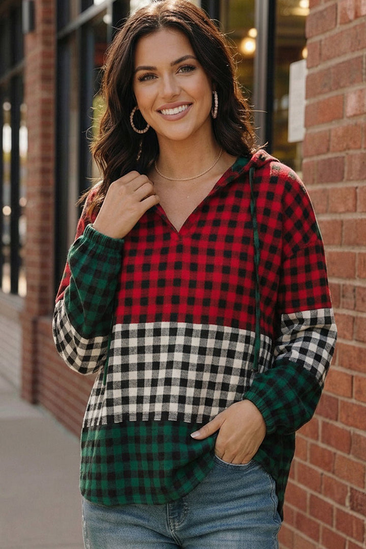 Check Hoodie | Nikki &amp; Co. Boutique