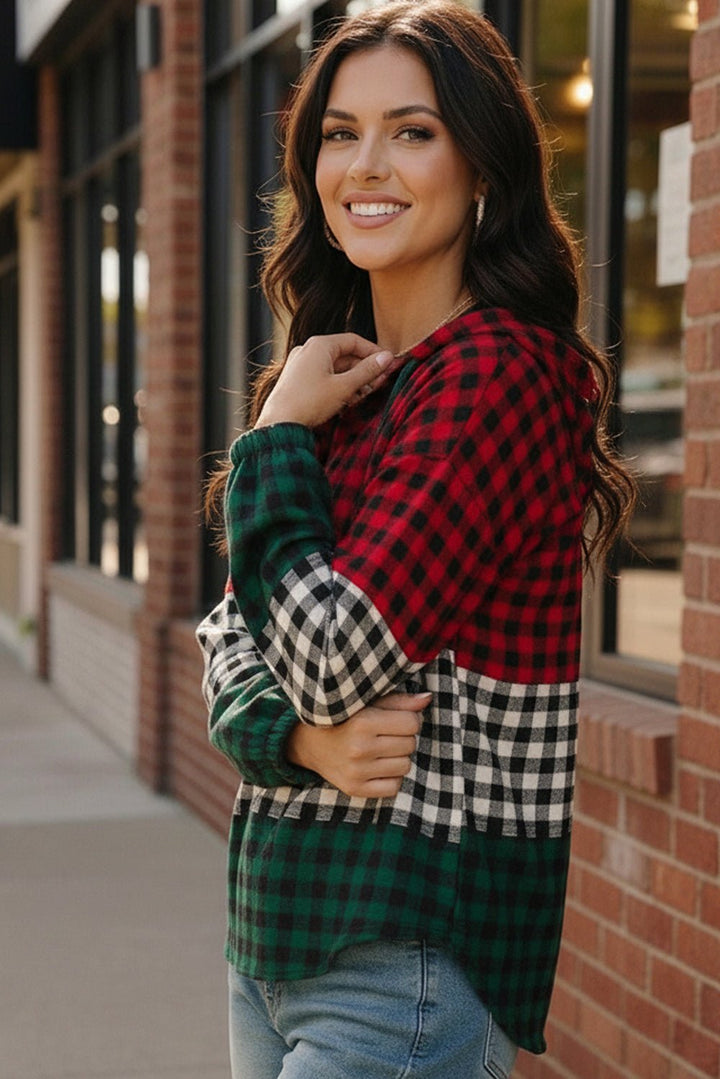 Check Hoodie | Nikki &amp; Co. Boutique