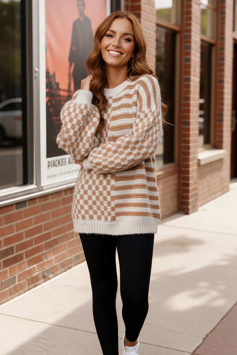 Cozy Crossroads Taupe Sweater | Nikki &amp; Co. Boutique