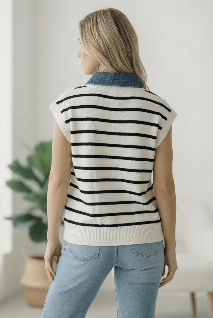 With an Ocean View Sweater Vest | Nikki &amp; Co. Boutique
