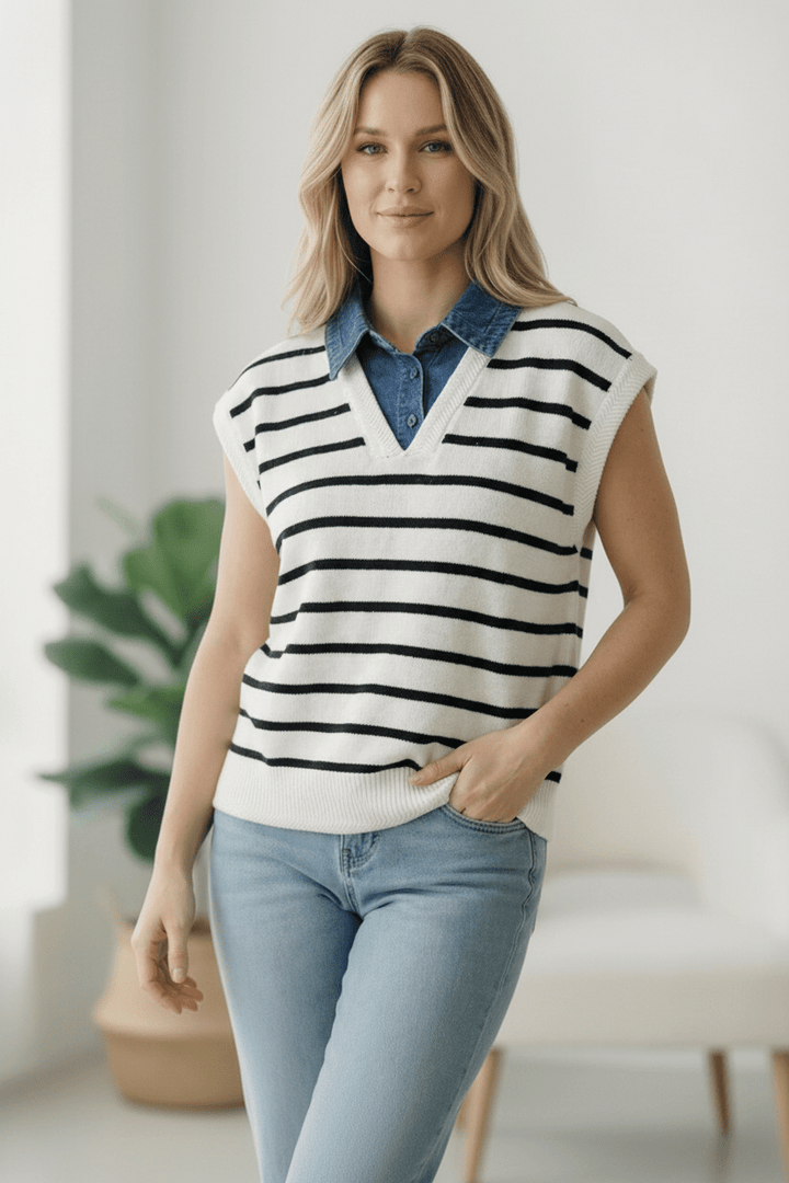 With an Ocean View Sweater Vest | Nikki &amp; Co. Boutique