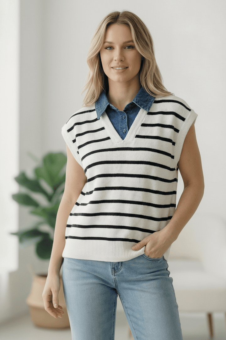 With an Ocean View Sweater Vest | Nikki &amp; Co. Boutique