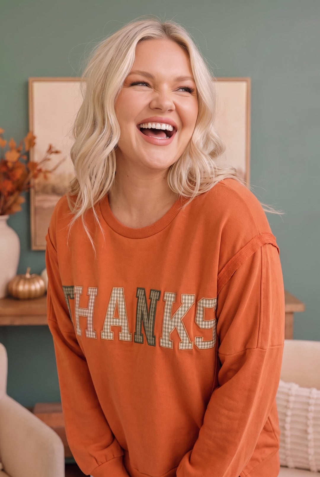 Give Thanks in Style Pullover - Nikki &amp; Co. Boutique