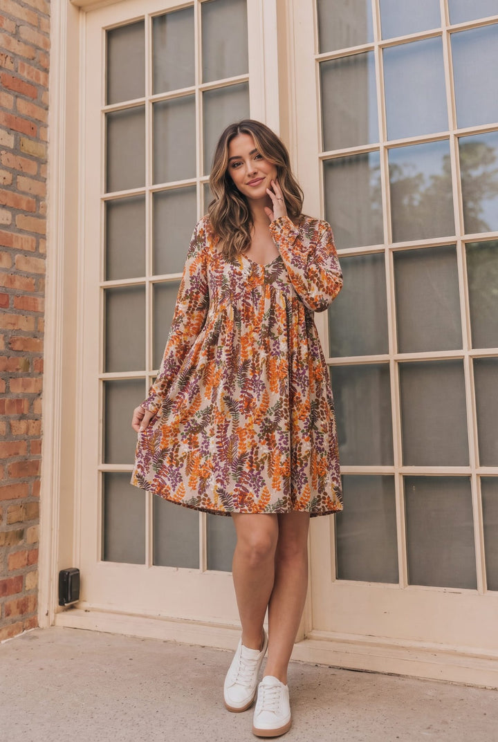 Falling For You Floral Mini Dress - Nikki &amp; Co. Boutique