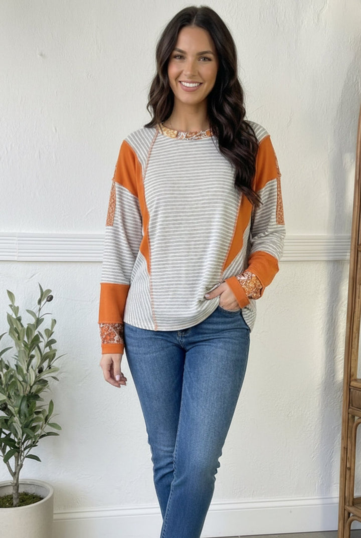 Boho Patchwork Daydream Raglan | Nikki &amp; Co. Boutique