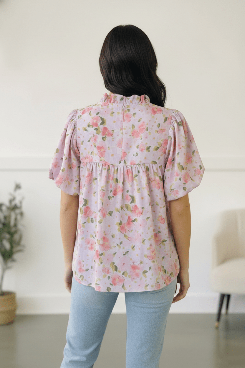 Painted Blossoms Posey Tops | Nikki &amp; Co. Boutique