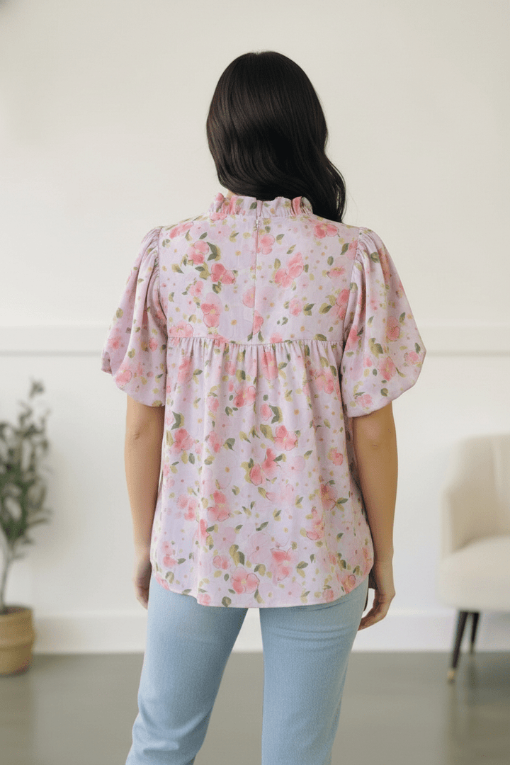 Painted Blossoms Posey Tops | Nikki &amp; Co. Boutique