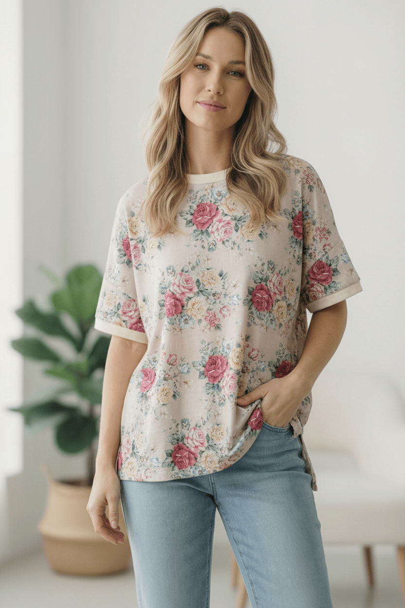 Late to My Coffee Date Oatmeal Tee | Nikki &amp; Co. Boutique