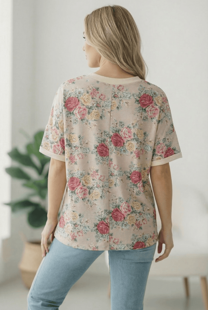 Late to My Coffee Date Oatmeal Tee | Nikki &amp; Co. Boutique