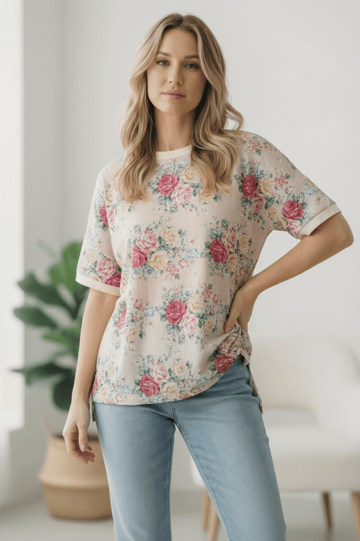 Late to My Coffee Date Oatmeal Tee | Nikki &amp; Co. Boutique