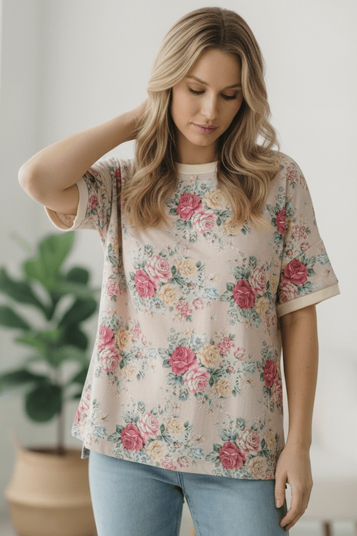 Late to My Coffee Date Oatmeal Tee | Nikki &amp; Co. Boutique