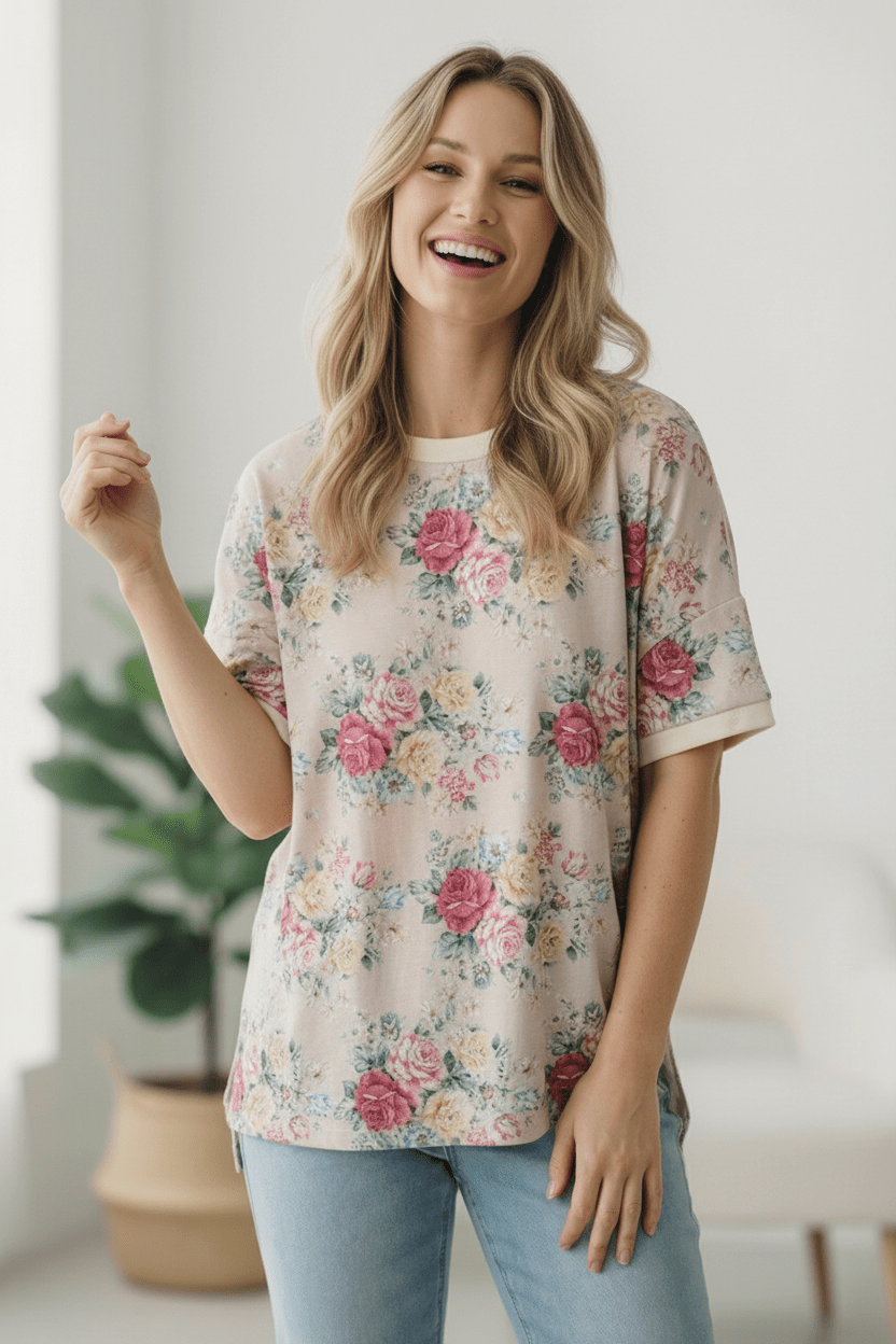 Late to My Coffee Date Oatmeal Tee | Nikki &amp; Co. Boutique