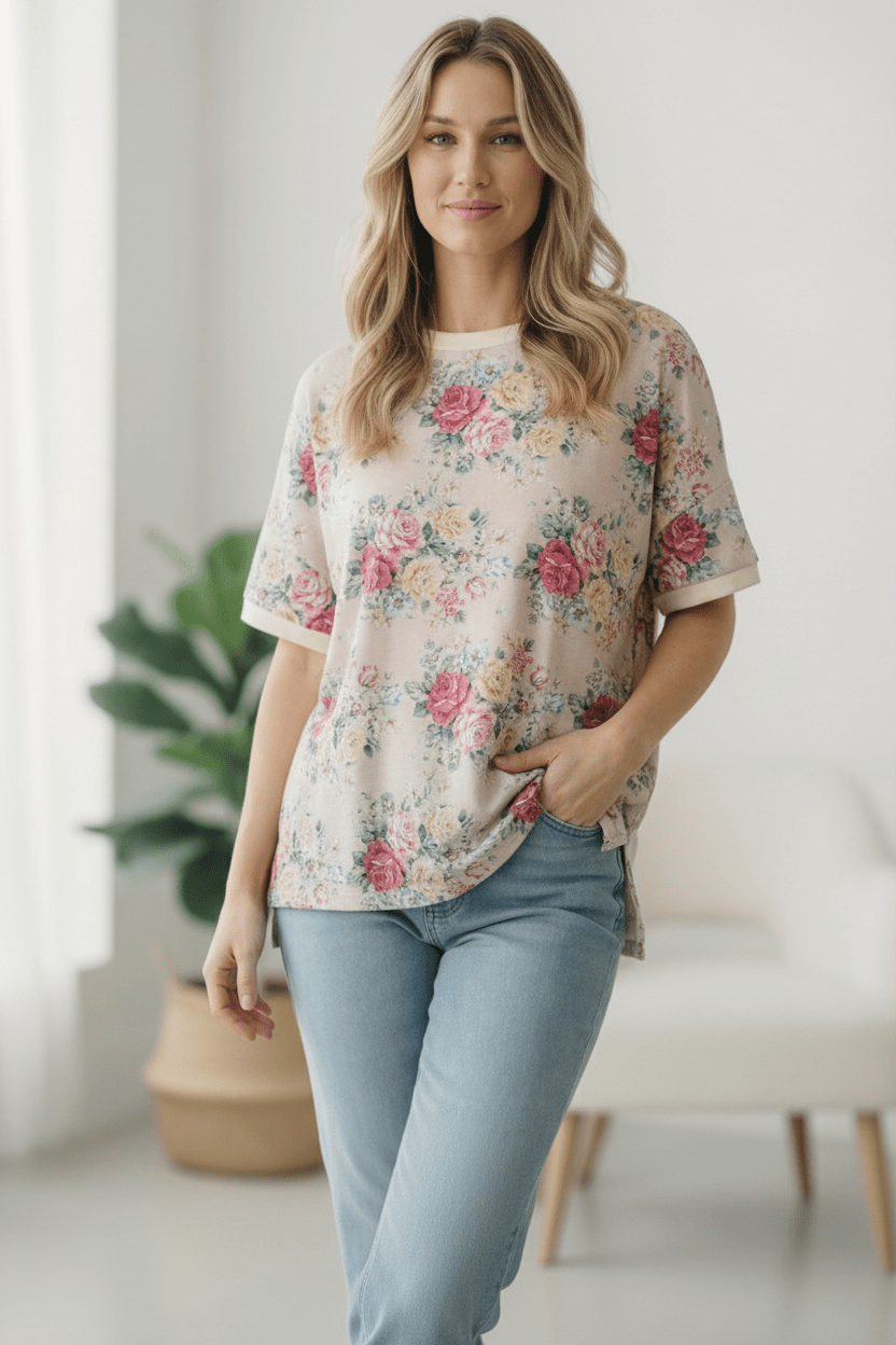 Late to My Coffee Date Oatmeal Tee | Nikki &amp; Co. Boutique