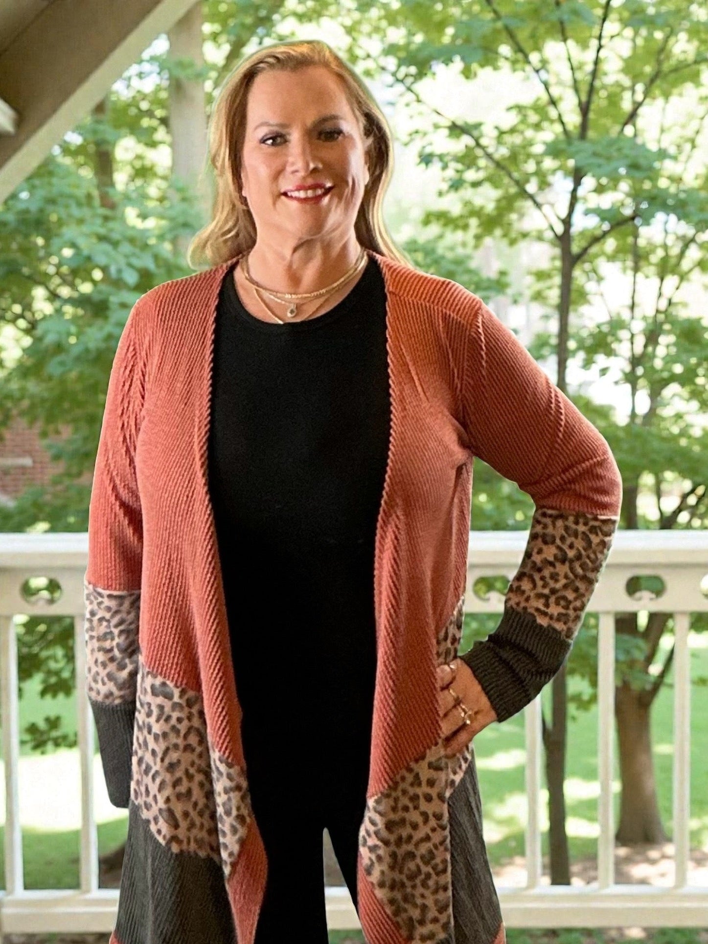 Over the Top! (NP) - Loveable Layers - Sweaters and a Faux Fur Long Vest - 5 Options - Nikki and Co Boutique