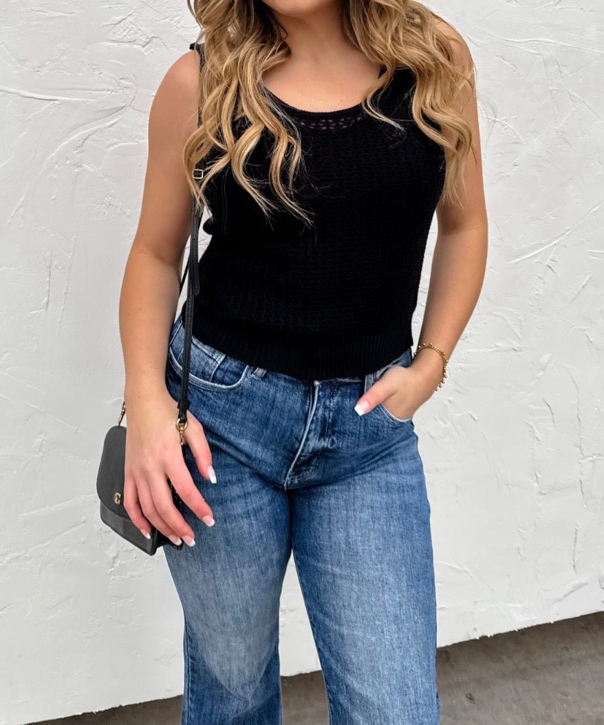 Knit Tank Top (NP) -  2 Colors  Plus | Nikki &amp; Co. Boutique