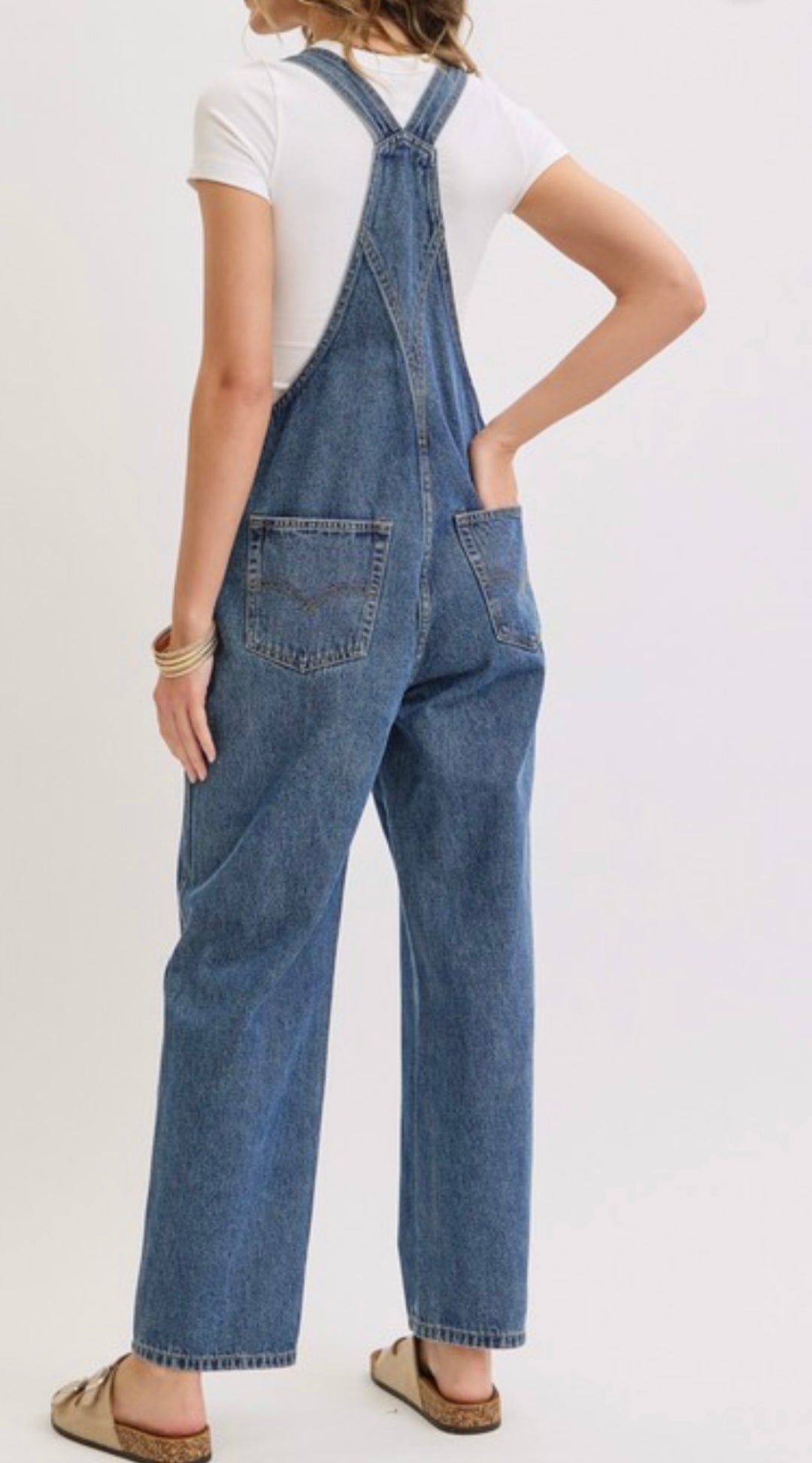 Timeless Relaxed Denim Overalls (NP) - Nikki &amp; Co. Boutique
