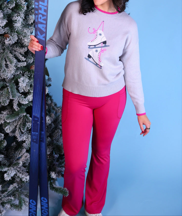 Skate Away Sweater (Pre-order) - Nikki &amp; Co. Boutique