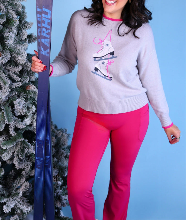 Skate Away Sweater (Pre-order) - Nikki &amp; Co. Boutique