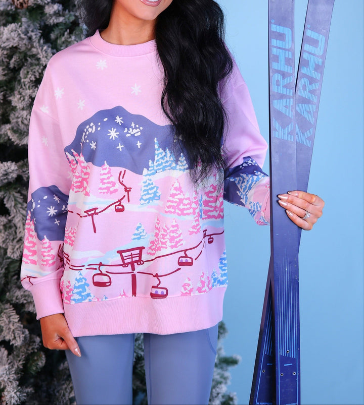 Meet Me on the Slopes Pullover (Pre-order) - Nikki &amp; Co. Boutique
